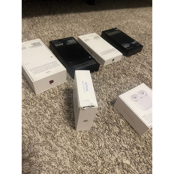 5 Iphone And 3 AirPod Boxxes (one i have not updated on the pictures yet) - Picture 6 of 6
